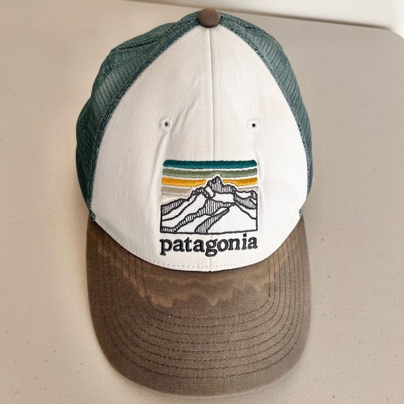 Patagonia Men’s  Line Logo Ridge Lopro Trucker Hat - Picture 2 of 5